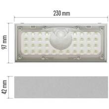 Світлодіодний сонячний світильник EMOS 900 лм 4000K