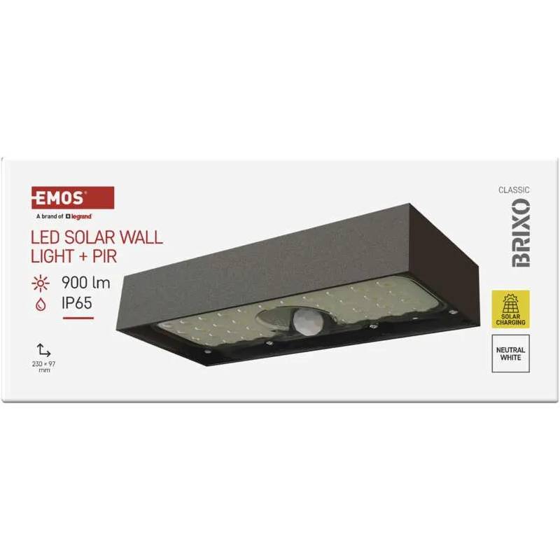 В інтернет магазині Світлодіодний сонячний світильник EMOS 900 лм 4000K (ZG166S)