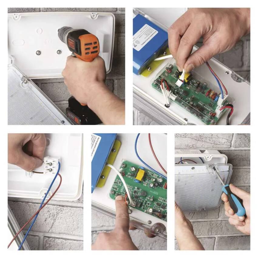 Фото 15 Світильник аварійний EMOS 10Вт (ZN1120)