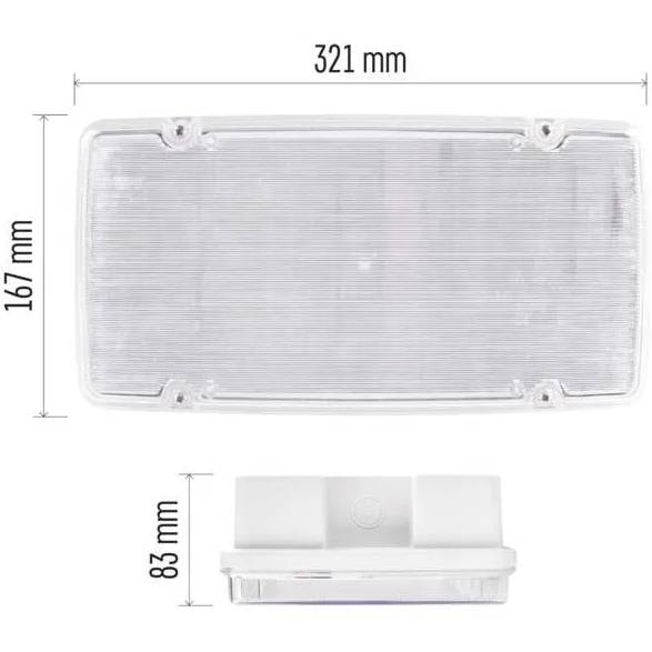 Фото 16 Світильник аварійний EMOS 10Вт (ZN1120)