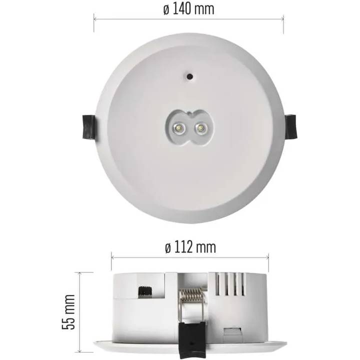 Світильник світлодіодний EMOS 6Вт (ZN1320) Тип живлення від мережі