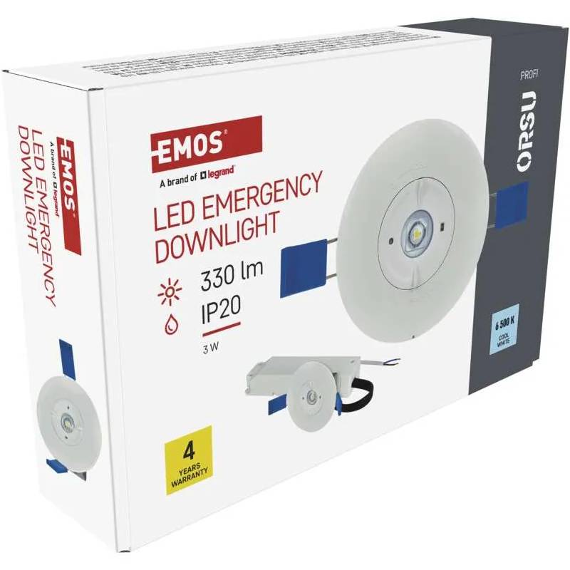В Україні Світильник світлодіодний аварійний EMOS 2Вт (ZN1340)