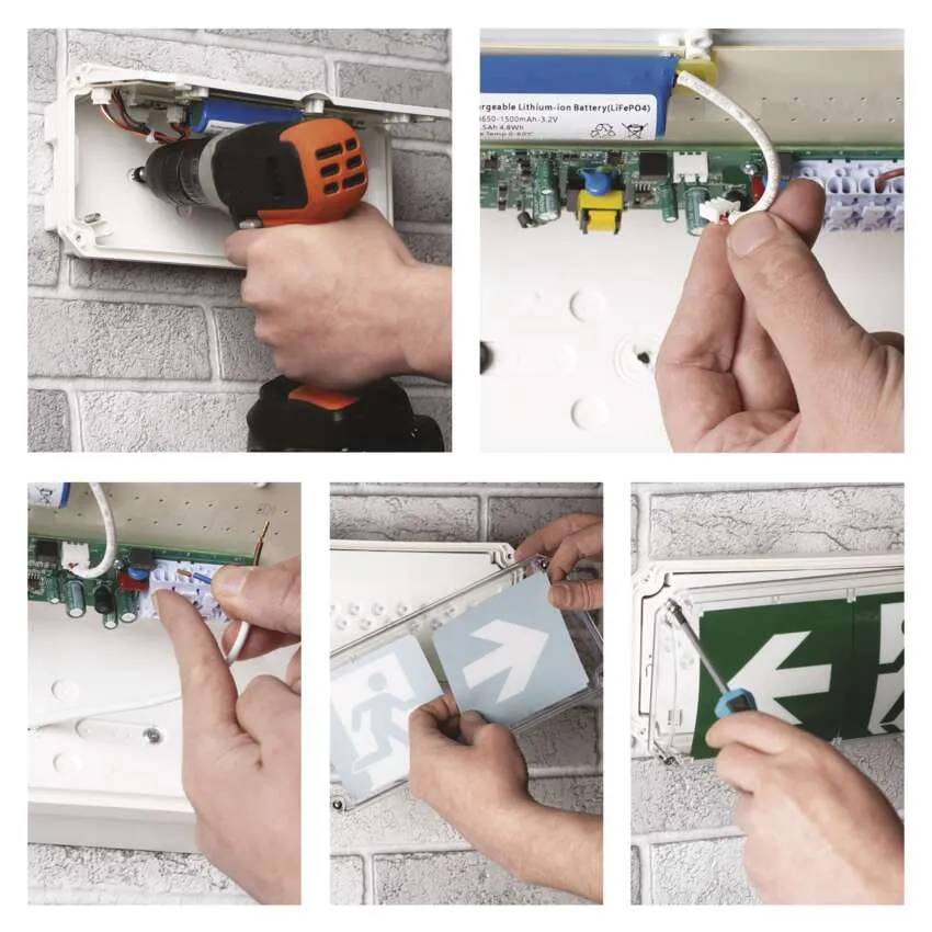 Фото 19 Світильник світлодіодний аварійний EMOS 3Вт (ZN2120)