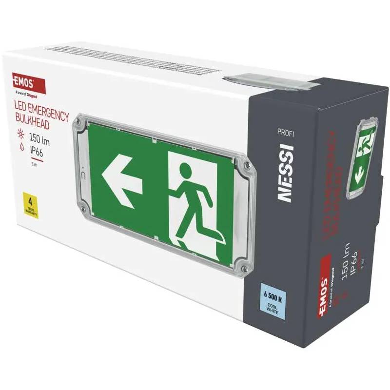 У Фокстрот Світильник світлодіодний аварійний EMOS 3Вт (ZN2120)