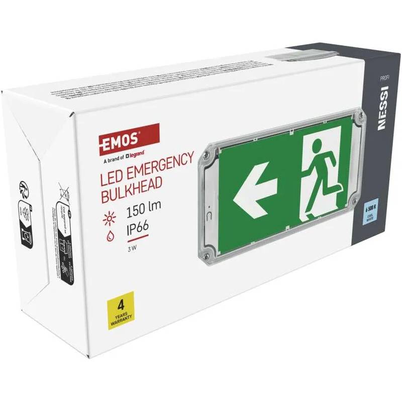 В інтернет магазині Світильник світлодіодний аварійний EMOS 3Вт (ZN2120)