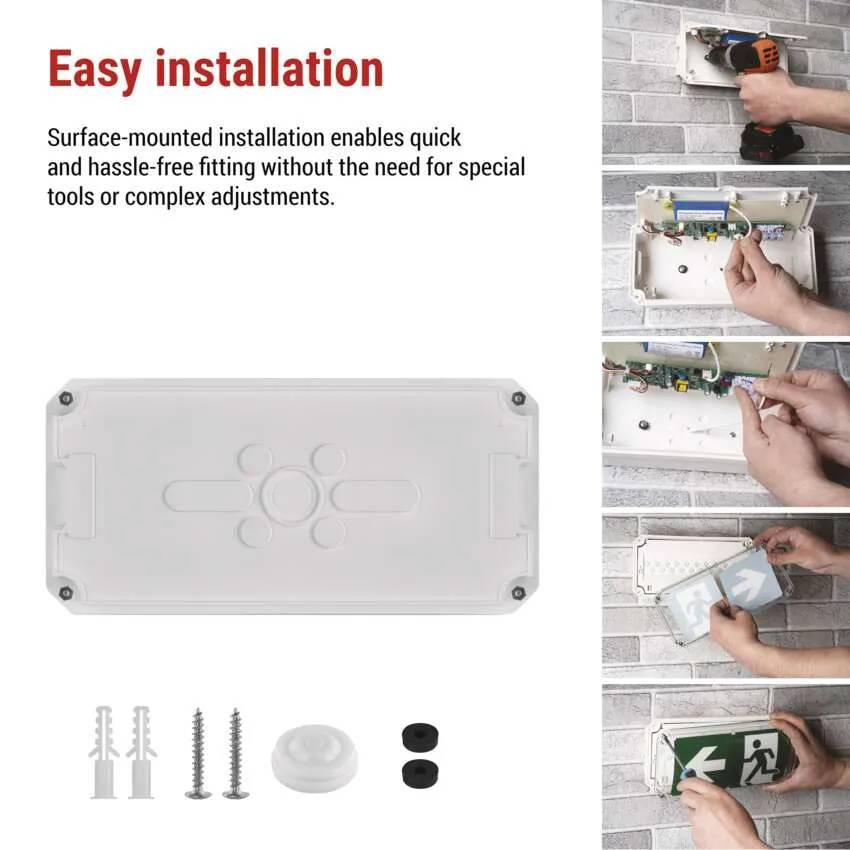 Фото 15 Світильник світлодіодний аварійний EMOS 3Вт (ZN2120)