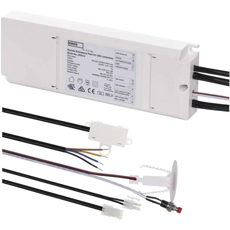 Світильник EMOS модуль аварійного освітлення 6 Вт (ZR9310) Тип живлення акумулятор