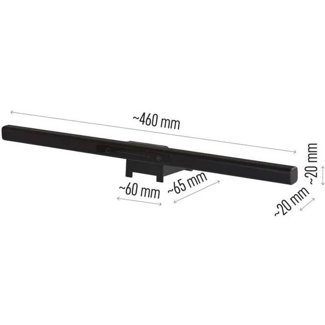 Лампа для монітора EMOS LED 200 Лм 5,6Вт (Z7617) Тип вимикача на пристрої