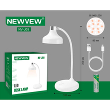 Настольная лампа NEWVEW NV-J09 35см 1200mAh White (NWVW-NV-J09-WH)