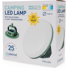 Лампа PLATINET Camping Emergency Light LED Solar 21W 8000 mAh (PGCL02S)