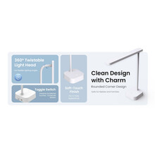 Настільна лампа YEELIGHT Jasmine Rechargeable Desk Lamp 5000K White (YLYTD-0039)