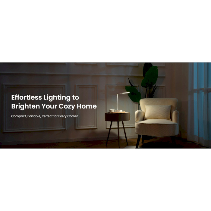 Настільна лампа YEELIGHT Jasmine Rechargeable Desk Lamp 5000K White (YLYTD-0039) Тип вимикача сенсор