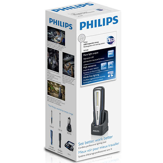 Лампа PHILIPS LED Inspection lamp with docking station RCH20 (LPL12X1) Кольорова температура 6000