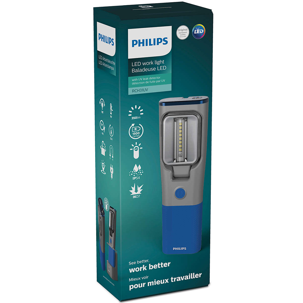 Лампа PHILIPS LED Inspection lamp with docking station RCH31 (LPL34UVX1) Світловий потік 150