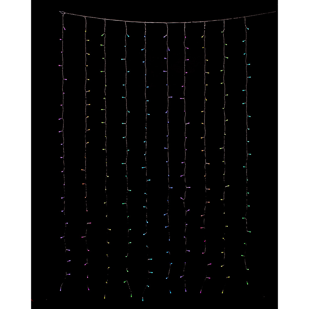 В Украине Гирлянда TWINKLY Smart LED Curtain,Wall RGBW 210 (TWW210SPP-TEU)