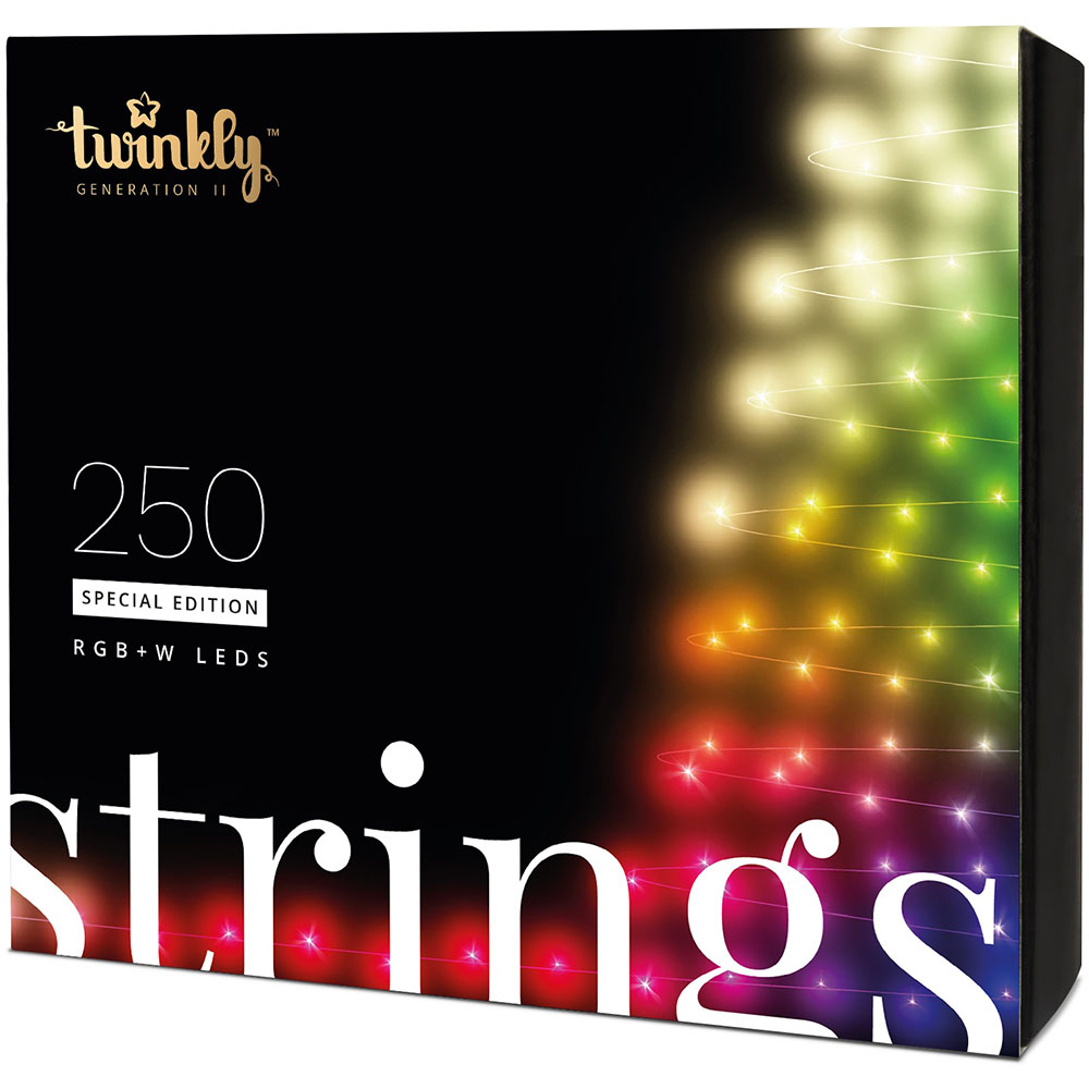 Акція на Гирлянда TWINKLY Smart LED Strings RGBW 250 (TWS250SPP-BEU) від Foxtrot