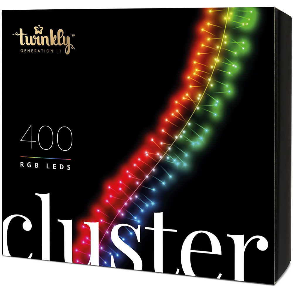 Гірлянда TWINKLY Smart LED Cluster RGB 400 (TWC400STP-BEU)