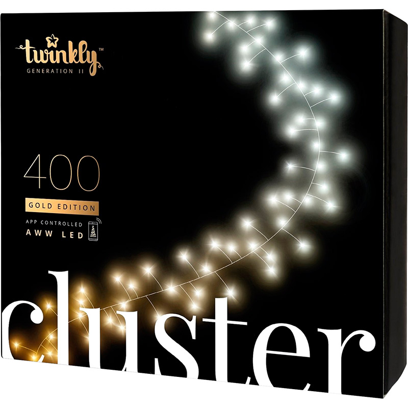 Гірлянда TWINKLY Cluster AWW (TWC400GOP-BEU)