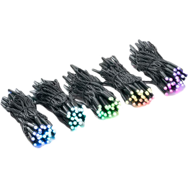 Гирлянда TWINKLY PRO Curtain RGB 250 AWG22 IP65 (TWP-CU-CA-05X50STP-B) Тип гирлянда