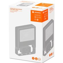 Прожектор OSRAM LEDVANCE FLOOD VALUE 10W 800Lm 4000K BK сенсор (4058075268685)