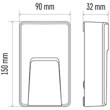 Светильник настенный лестничный Emos ZC0115 3 Вт IP65 NW (ZC0115)