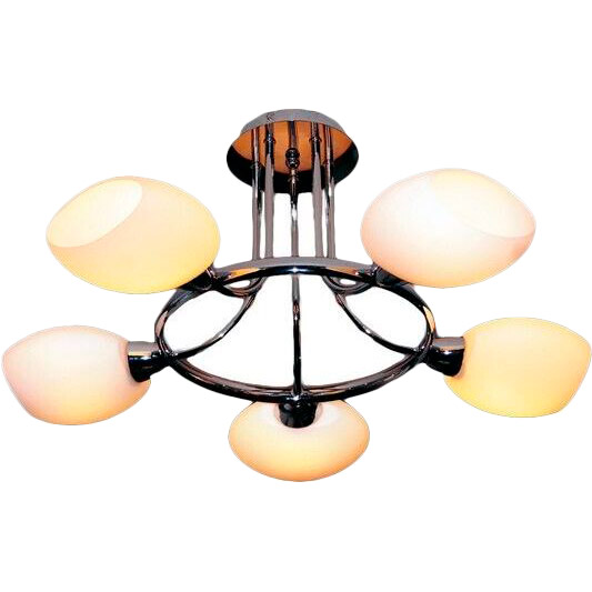 

Люстра потолочная LUMIN'ARTE RING 8559/5 CR E14 Wenge/Chrome, RING 8559/5 CR E14 Люстра стельоваWenge/Chrome