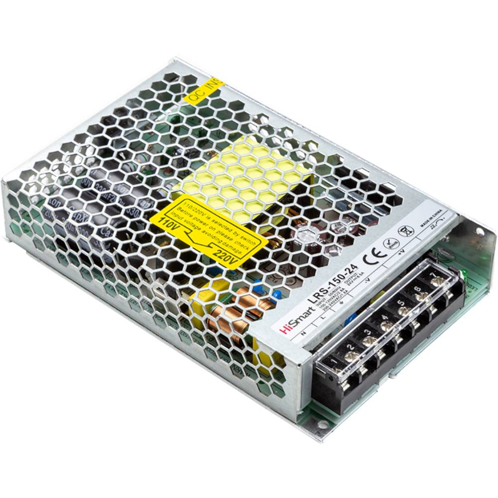 Блок питания HISMART 24V 6.5A 150W (LRS-150-24) Тип LED