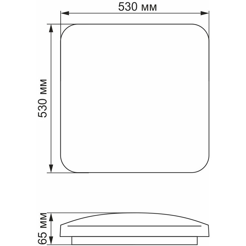 Світильник VIDEX LED 72W 28 (VL-CLSS-72) Клас енергоефективності A