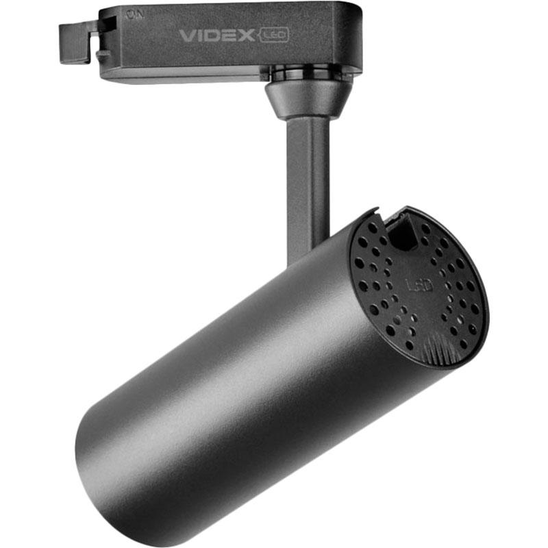 Светильник VIDEX LED 10W 4100K чорний (VL-TR04-104B) Тип трековый