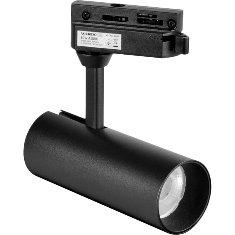 Светильник VIDEX LED 10W 4100K чорний (VL-TR04-104B) Класс энергоэффективности A+