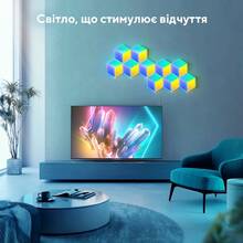 Набір світильників GOVEE H6066 Glide Hexa Pro LED Light Panels 10 шт Білий (H6066302)