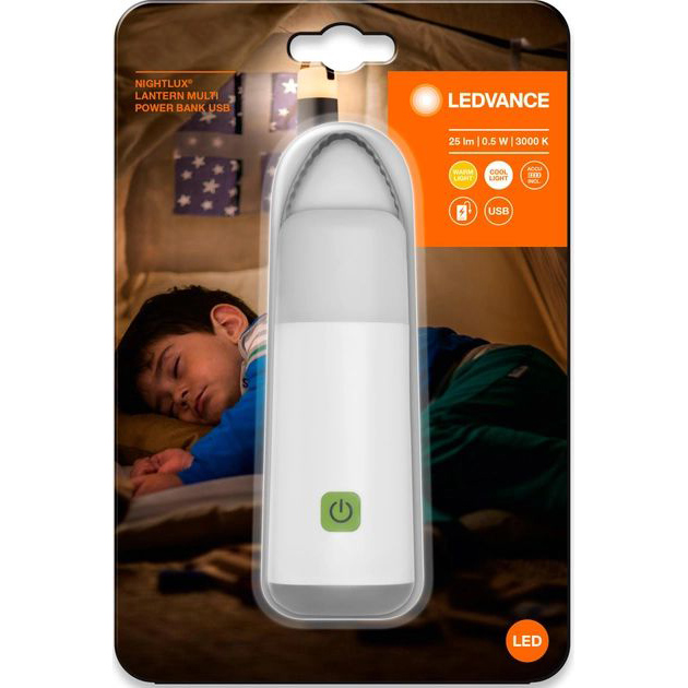 Внешний вид Ночник LEDVANCE NIGHTLUX LANTERN POWERBANK (4058075570207)