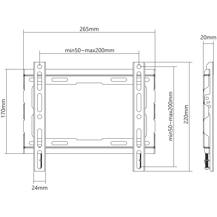 Фото Кронштейн KIVI Basic-22F