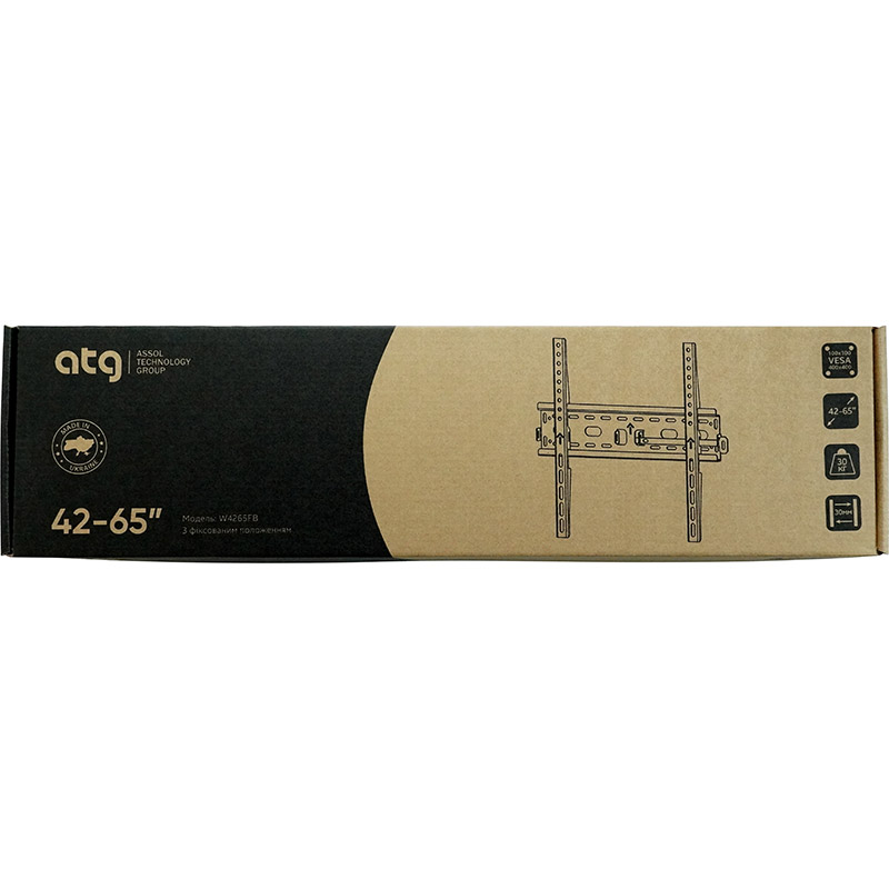 Кронштейн ATG W4265FB 42"-65" Діагональ 42-65