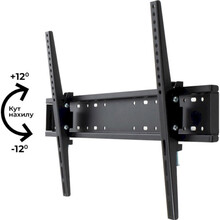Кронштейн CHARMOUNT TV0604T Black, 37"-70", до 50 кг