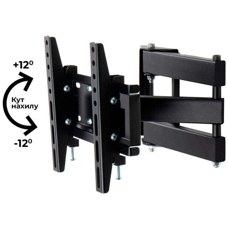 Замовити Кронштейн CHARMOUNT TV02T-R3 Black