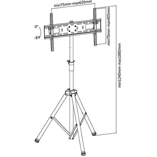 Заказать Кронштейн ITECHMOUNT FS08-46T