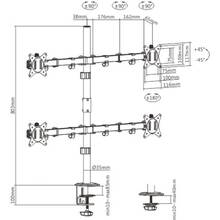 Кронштейн BRATECK LDT66-C048