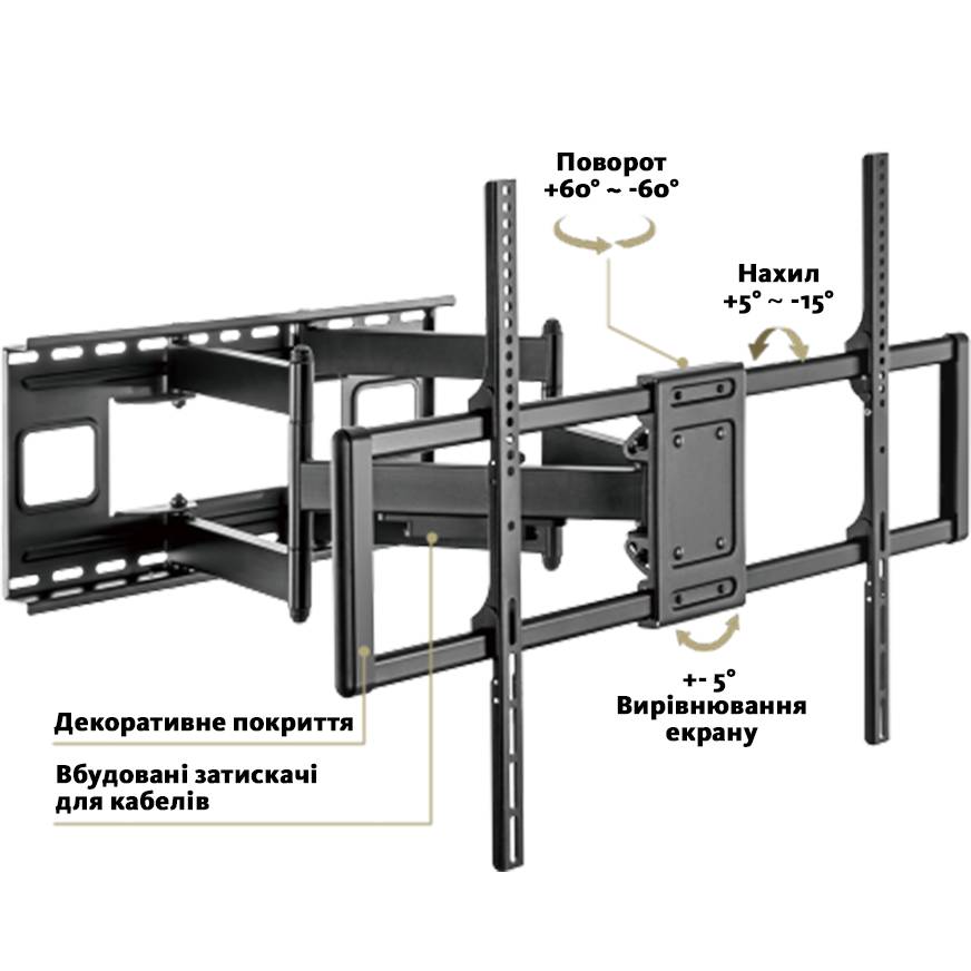 Кронштейн ITECHMOUNT PTRB-95 Стандарт VESA 300 Х 300