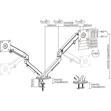 Кронштейн OfficePro MA422S Silver