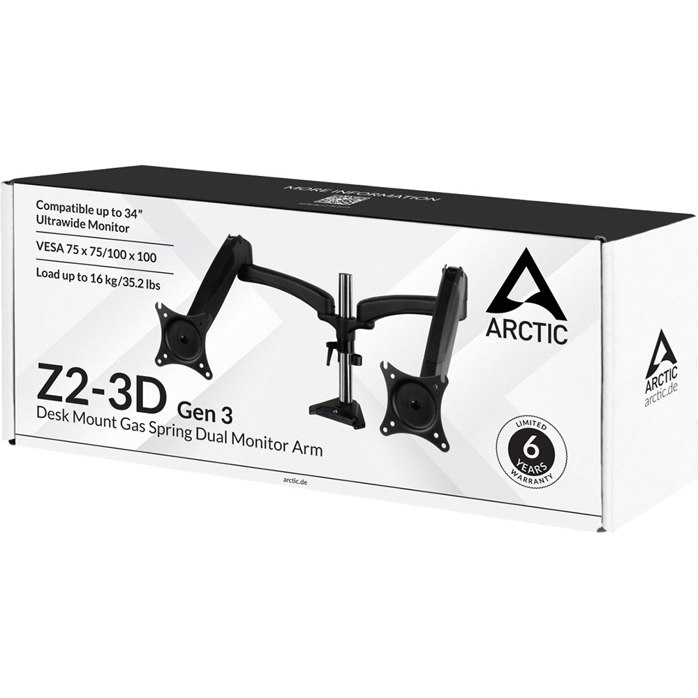 В інтернет магазині Кронштейн ARCTIC Z2-3D (Gen 3) із USB-концентратором (AEMNT00057A)