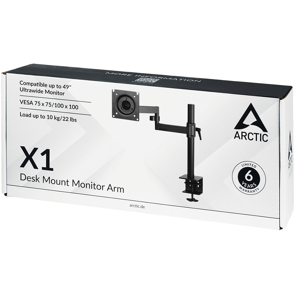 Кронштейн ARCTIC X1 (AEMNT00061A) Стандарт VESA 75 Х 75