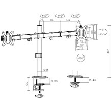 Кронштейн BRATECK LDT66-C024