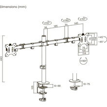 Кронштейн BRATECK LDT12-C024N