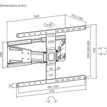 Кронштейн UNIBRACKET Slim64