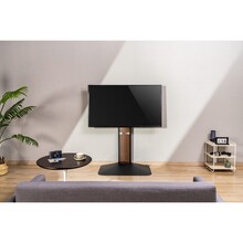 Кронштейн OFFICEPRO TVS433 Black/Walnut wood