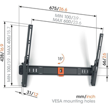 Кронштейн VOGELS TVM 1613 Black (1816130)