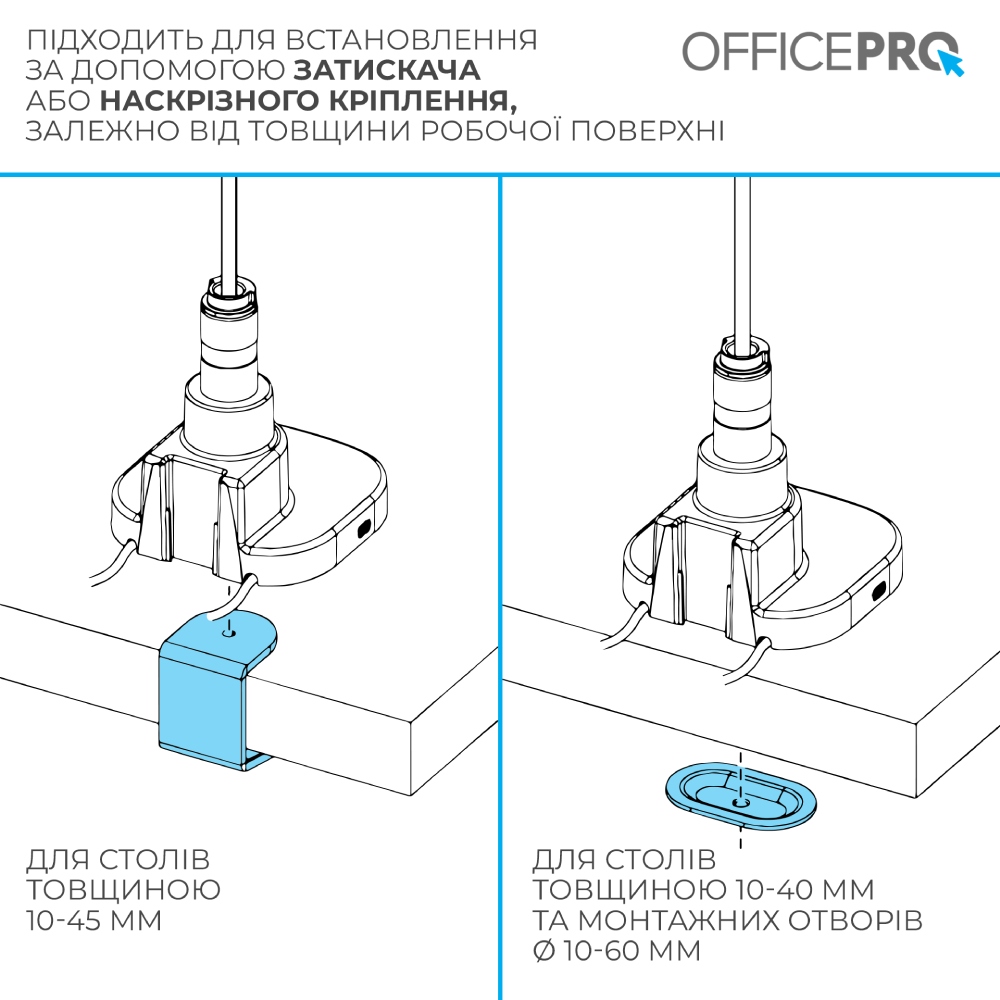 В интернет магазине Кронштейн OFFICEPRO MA851W White