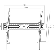 Кронштейн AGN 900x600 Black (AGN100-690T)