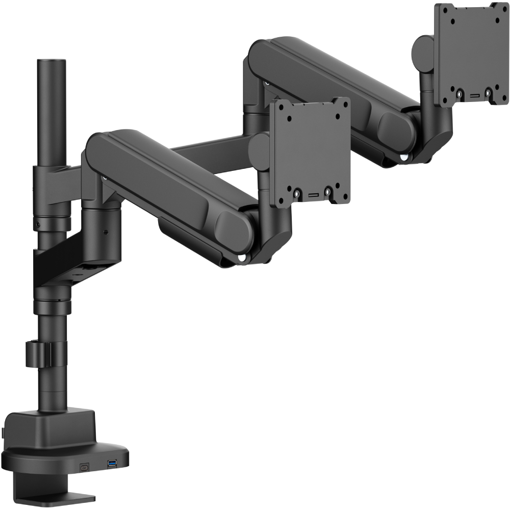 Кронштейн OFFICEPRO MAH752B Black Конструкция 6 степеней свободы 